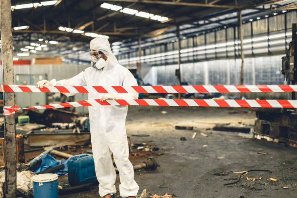 Professional Drug Lab Cleanup technician working in Alpine, UT